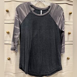 Z Supply Charlie Baseball Tee Size Small